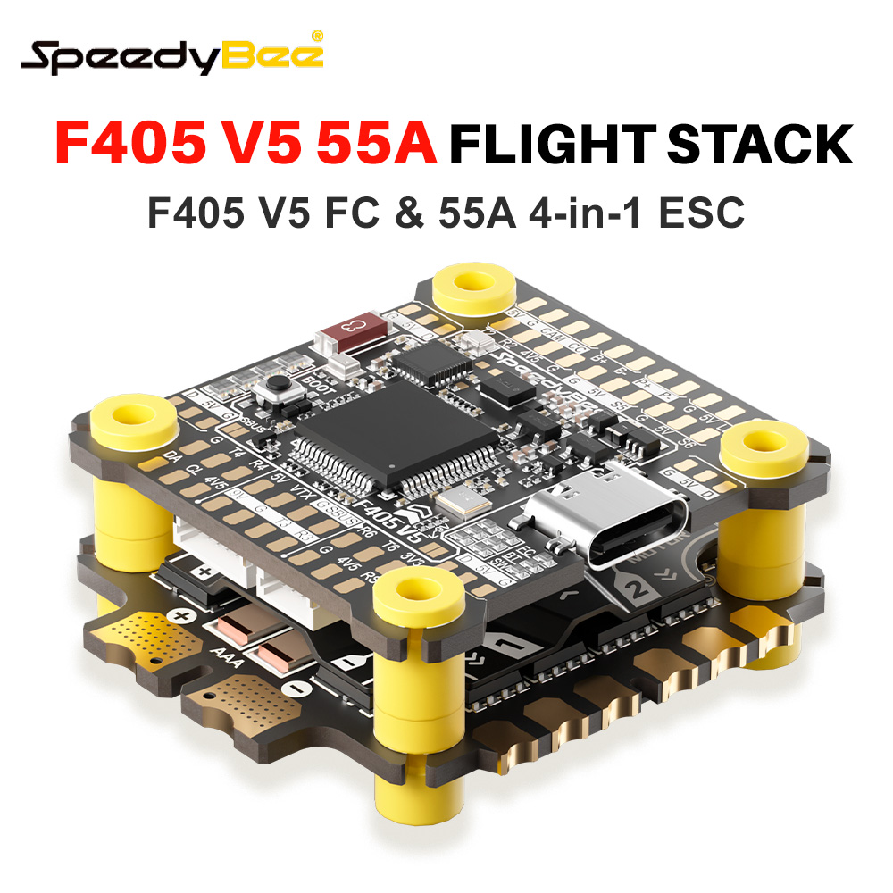 SpeedyBee F405 V5 Stack F405 V - Foxeer Reaper F4 128K 65A Esc 评论和价格